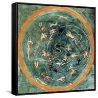 Aratus's Constellations-Science Source-Framed Stretched Canvas