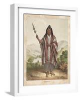 Araucanian Chief, 1855-John Mix Stanley-Framed Giclee Print