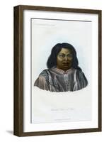 Araucano, Native of Chili, 1848-null-Framed Giclee Print