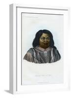 Araucano, Native of Chili, 1848-null-Framed Giclee Print