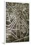Arawak petroglyph known as the Carib stone, Caurita, Trinidad, Trinidad & Tobago, c1000-1500-Werner Forman-Framed Giclee Print