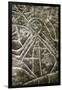 Arawak petroglyph known as the Carib stone, Caurita, Trinidad, Trinidad & Tobago, c1000-1500-Werner Forman-Framed Giclee Print