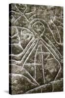 Arawak petroglyph known as the Carib stone, Caurita, Trinidad, Trinidad & Tobago, c1000-1500-Werner Forman-Stretched Canvas