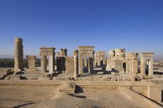 Persepolis - Apadana Palace-arazu-Framed Stretched Canvas