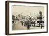 Arbat Square, Moscow, Russia, 1913-null-Framed Giclee Print