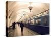 Arbatskaya Metro Station, Moscow, Russia, Europe-Lawrence Graham-Stretched Canvas