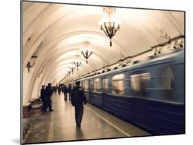Arbatskaya Metro Station, Moscow, Russia, Europe-Lawrence Graham-Mounted Photographic Print