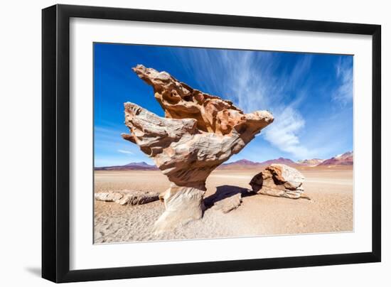 Arbol De Piedra in Bolivia-jkraft5-Framed Photographic Print