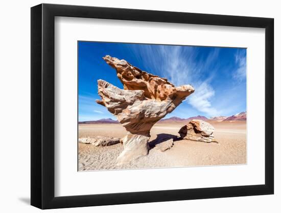 Arbol De Piedra in Bolivia-jkraft5-Framed Photographic Print