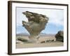 Arbol De Piedra, Wind Eroded Rock Near Laguna Colorada, Southwest Highlands, Bolivia, South America-Tony Waltham-Framed Photographic Print