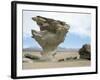 Arbol De Piedra, Wind Eroded Rock Near Laguna Colorada, Southwest Highlands, Bolivia, South America-Tony Waltham-Framed Photographic Print