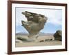 Arbol De Piedra, Wind Eroded Rock Near Laguna Colorada, Southwest Highlands, Bolivia, South America-Tony Waltham-Framed Photographic Print