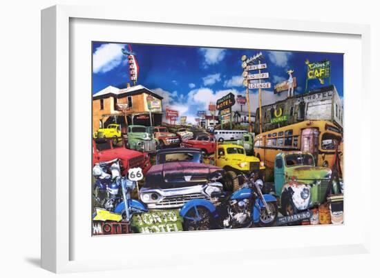 Arbon Cafe-John Roy-Framed Giclee Print