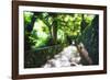 Arbor Path, Ravello, Italy-George Oze-Framed Photographic Print