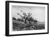 Arbre a Corbeaux, 1840-1875-Charles François Daubigny-Framed Giclee Print