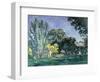 Arbres au Jas de Bouffan, c.1875-6-Paul C?zanne-Framed Giclee Print