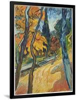 Arbres dans le jardin de l'asile, 1889-Vincent van Gogh-Framed Giclee Print