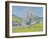 Arbres en Fleur a Alet-les-Bains, 1924-Achille Lauge-Framed Premium Giclee Print