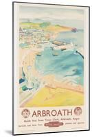 Arbroath, Poster Advertising British Railways, C.1950-English School-Mounted Giclee Print