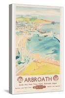 Arbroath, Poster Advertising British Railways, C.1950-English School-Stretched Canvas