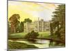 Arbury Hall, Warwickshire, Home of the Newdegate Family, C1880-Benjamin Fawcett-Mounted Giclee Print