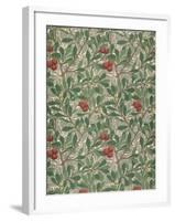 Arbutus Wallpaper Design-William Morris-Framed Giclee Print