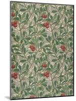 Arbutus Wallpaper Design-William Morris-Mounted Giclee Print