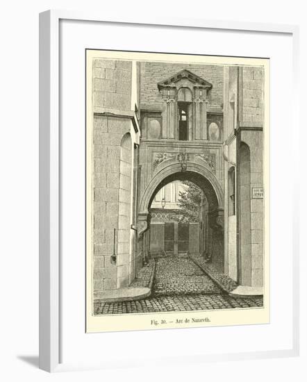 Arc De Nazareth-null-Framed Giclee Print