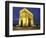 Arc de Triomph, Evening View, Paris, France-Walter Bibikow-Framed Photographic Print