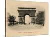 Arc De Triomphe 1903-Alan Paul-Stretched Canvas