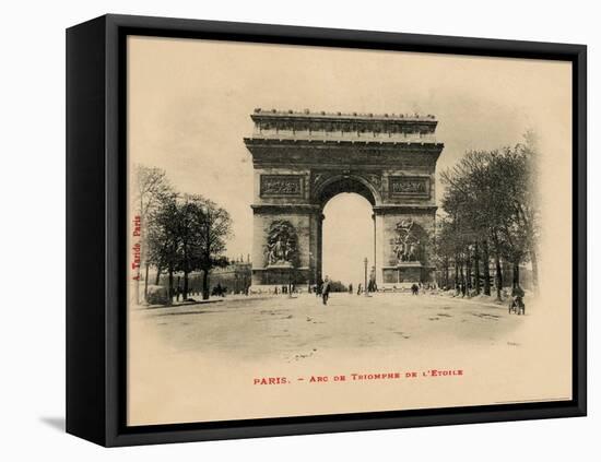 Arc De Triomphe 1903-Alan Paul-Framed Stretched Canvas