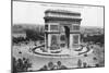 Arc De Triomphe and Place De L'Etoile, Paris, France, Early 20th Century-null-Mounted Giclee Print