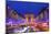 Arc De Triomphe and Xmas Decorations, Avenue Des Champs-Elysees, Paris, France-Neil Farrin-Mounted Photographic Print