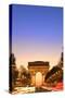 Arc De Triomphe at Dawn, Paris, France, Europe-Neil-Stretched Canvas
