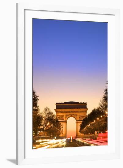 Arc De Triomphe at Dawn, Paris, France, Europe-Neil-Framed Photographic Print