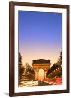 Arc De Triomphe at Dawn, Paris, France, Europe-Neil-Framed Photographic Print