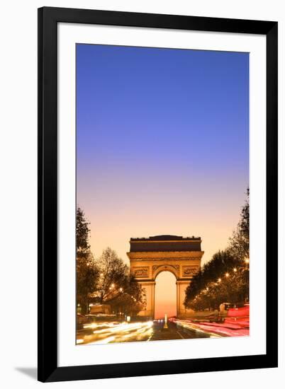 Arc De Triomphe at Dawn, Paris, France, Europe-Neil-Framed Photographic Print