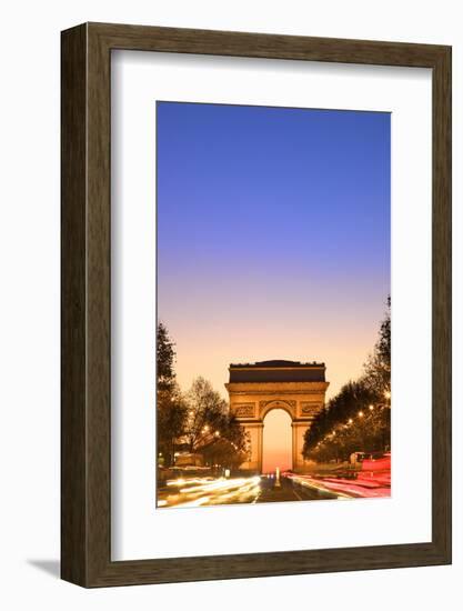 Arc De Triomphe at Dawn, Paris, France, Europe-Neil-Framed Photographic Print