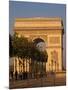 Arc De Triomphe at Dusk, Paris, France, Europe-Alain Evrard-Mounted Photographic Print