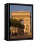 Arc De Triomphe at Dusk, Paris, France, Europe-Alain Evrard-Framed Stretched Canvas