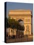 Arc De Triomphe at Dusk, Paris, France, Europe-Alain Evrard-Stretched Canvas