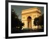 Arc De Triomphe at Dusk, Paris, France-Brent Winebrenner-Framed Photographic Print