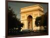 Arc De Triomphe at Dusk, Paris, France-Brent Winebrenner-Framed Photographic Print