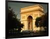 Arc De Triomphe at Dusk, Paris, France-Brent Winebrenner-Framed Photographic Print