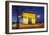 Arc De Triomphe at Dusk, Paris, Ile De France, France, Europe-Markus Lange-Framed Photographic Print