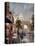 Arc De Triomphe Avenue-Brent Heighton-Stretched Canvas