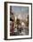 Arc De Triomphe Avenue-Brent Heighton-Framed Art Print