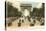 Arc de Triomphe, Champs Elysees, Paris, France-null-Stretched Canvas