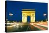 Arc De Triomphe, Charles De Gaulle Square, Paris, Ile De France, France-Francisco Javier Gil-Stretched Canvas