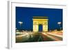 Arc De Triomphe, Charles De Gaulle Square, Paris, Ile De France, France-Francisco Javier Gil-Framed Photographic Print